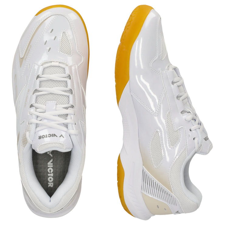 VICTOR A-199 Shoes 1996 Ivory White/ Neutral Gray (AH)