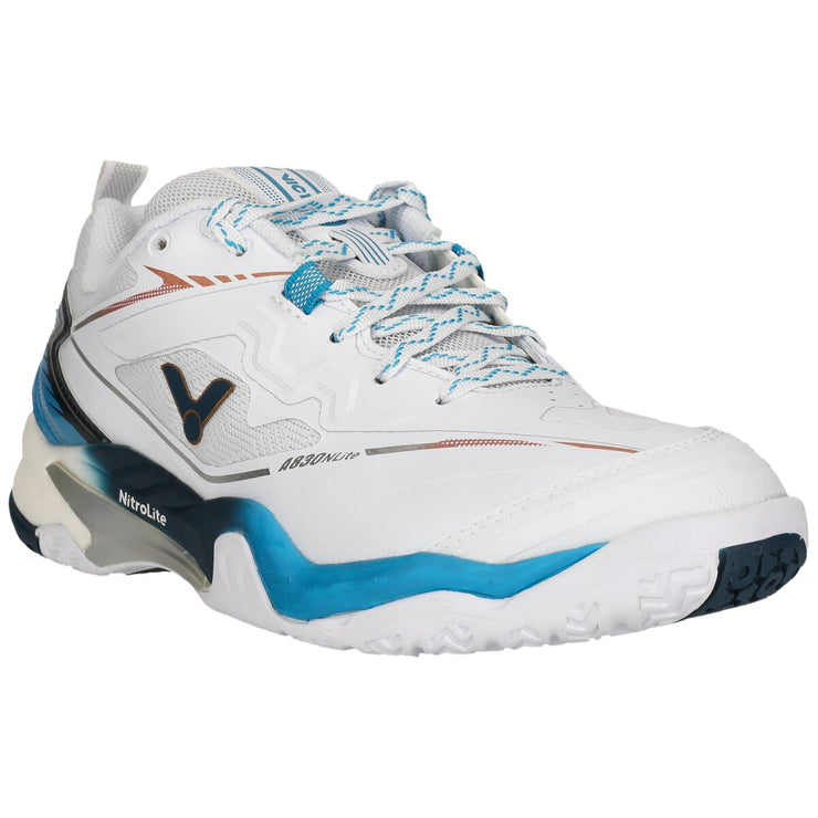 VICTOR A830 Nitro Lite Shoes 2001AF White/Nautical blue (AF)