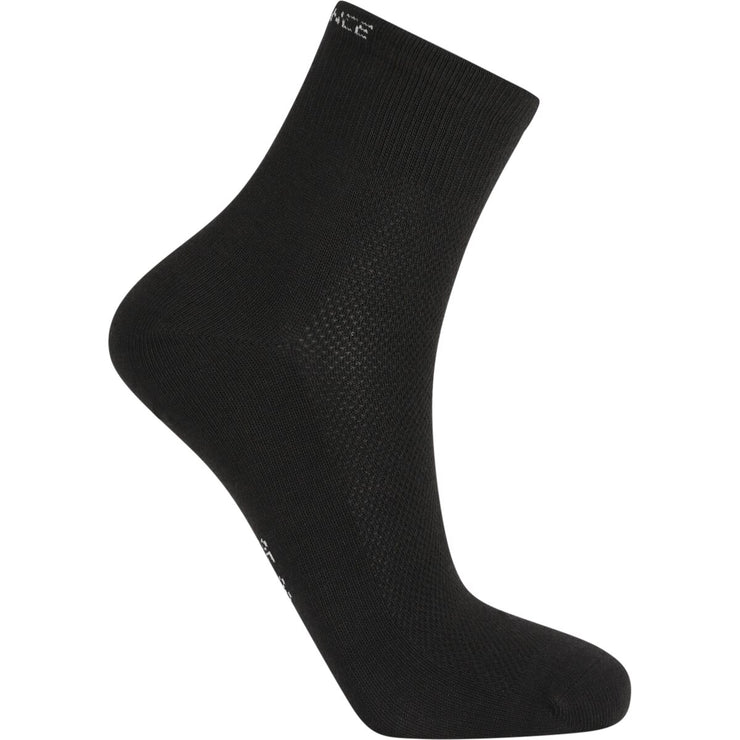 FZ FORZA Alcudia 3-Pack Bamboo Run Socks Quarter Socks 1001 Black