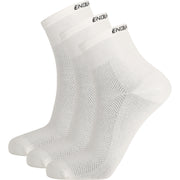 FZ FORZA Alcudia 3-Pack Bamboo Run Socks Quarter Socks 1002 White