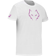 BABOLAT COTTON TEE J. LEBRON T-shirt 1000 White/White