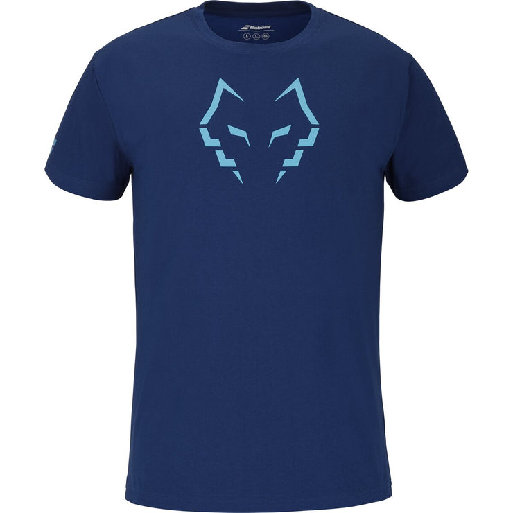BABOLAT COTTON TEE J. LEBRON T-shirt 4000 Estate Blue