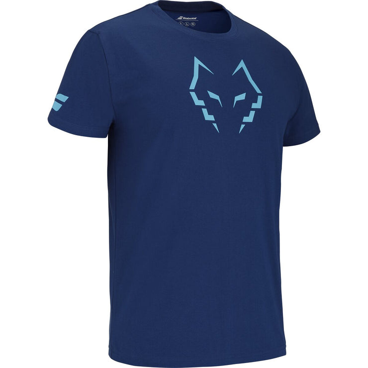 BABOLAT COTTON TEE J. LEBRON T-shirt 4000 Estate Blue