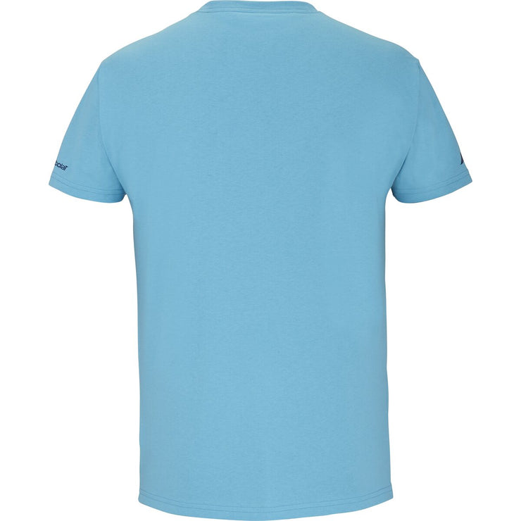 BABOLAT COTTON TEE J. LEBRON T-shirt 4124B Cyan Blue