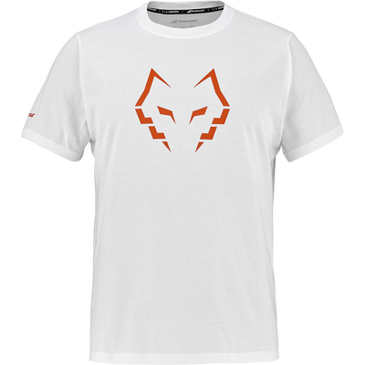 BABOLAT COTTON TEE J. LEBRON T-shirt 1000 White/White