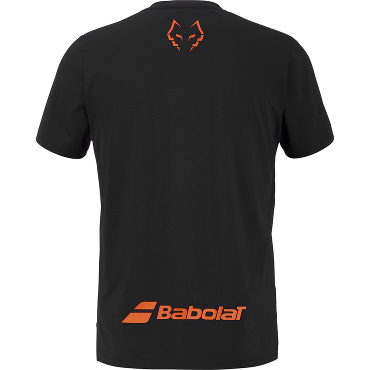 BABOLAT CREW NECK TEE J. LEBRON T-shirt 2000 Black/Black