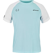 BABOLAT CREW NECK TEE JUAN T-shirt 4109 Angel Blue/White