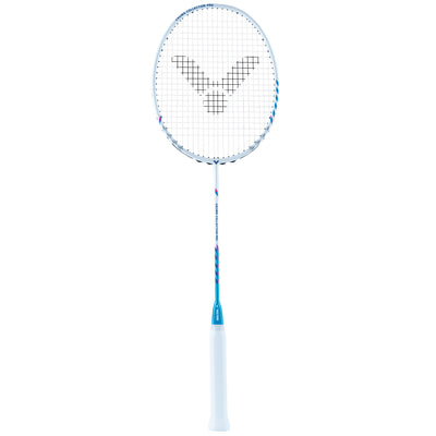 VICTOR CROWN COLLECTION PRO Strung Racket 1002A White