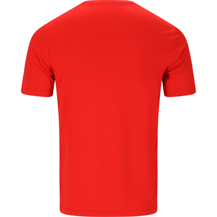 SMU - RACKET Cadamo M S/S Tee T-shirt 4012 Fiery Red