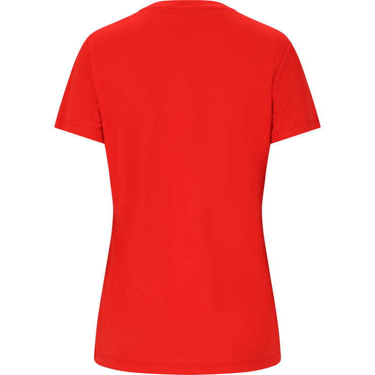 SMU - RACKET Cadelle W S/S Tee T-shirt 4012 Fiery Red