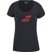 BABOLAT EXERCISE BABOLAT TEE WOMEN T-shirt 2000 Black/Black