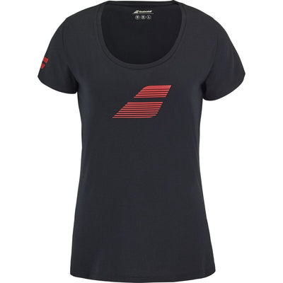 BABOLAT EXERCISE BABOLAT TEE WOMEN T-shirt 2000 Black/Black