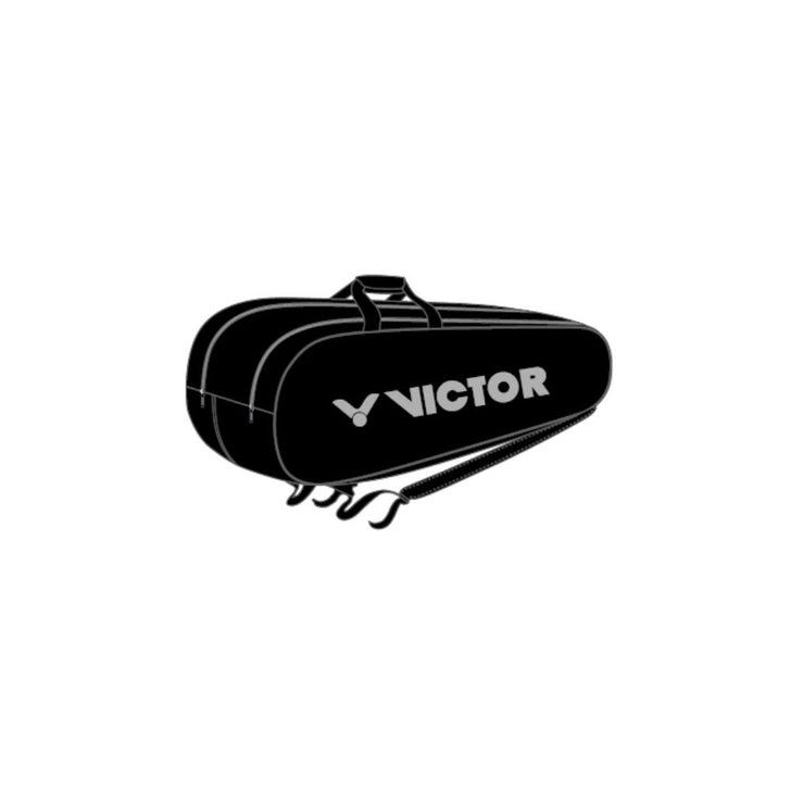 VICTOR Enion Double Bag Bags 1001 Black