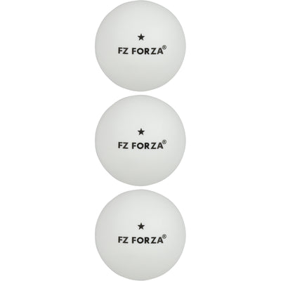 FZ FORZA FZ Amaze TT ball 1-star - 3 pcs. Table Tennis 1002 White