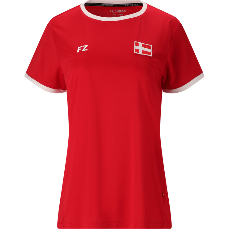 FZ FORZA FZ BA2601 W S/S Tee T-shirt 4009DK-TEAM-Chinese-Red