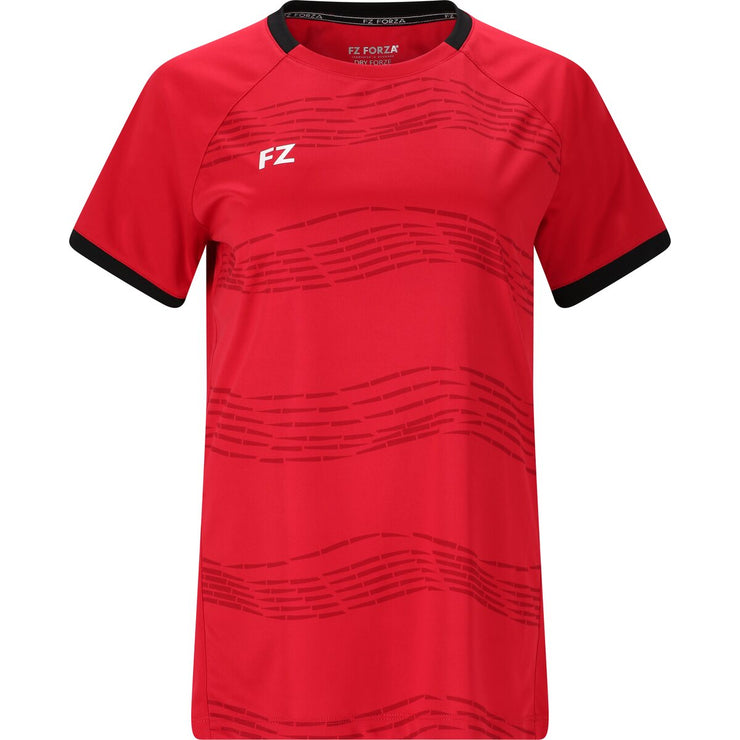 FZ FORZA FZ CL2502 W S/S Tee T-shirt 4009 Chinese Red