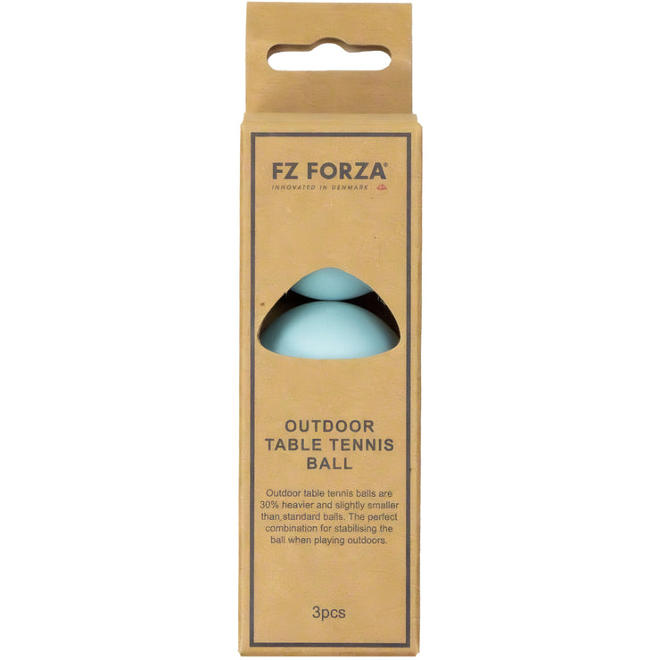 FZ FORZA FZ Outdoor TT ball - 3 pcs. Table Tennis 2045 Light Blue