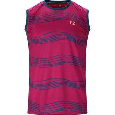 FZ FORZA FZ PR2516 M Sleeveless Tee Top 4126 Raspberry Radiance
