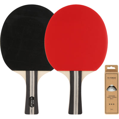 FZ FORZA FZ Table tennis set 3-star Table Tennis 0313 Red Black White