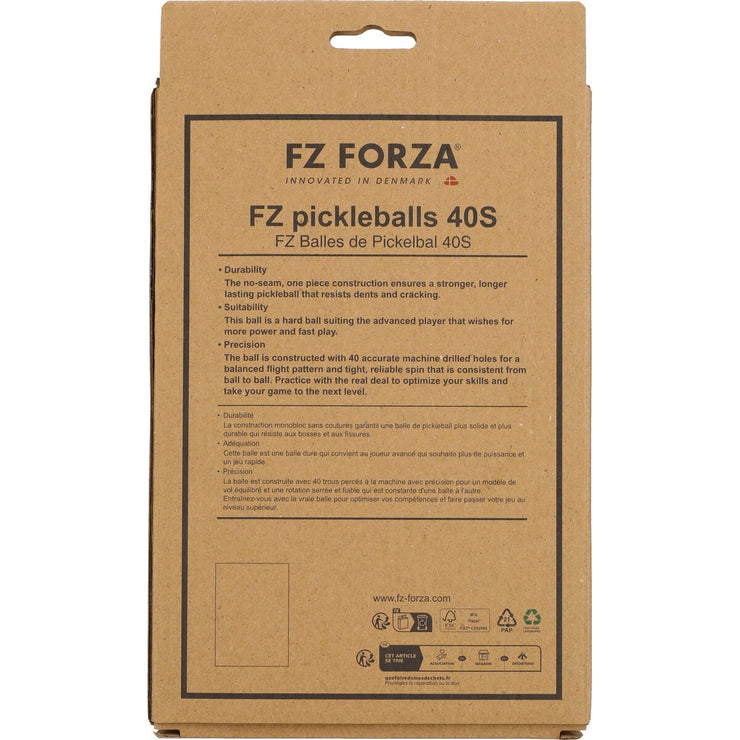 FZ FORZA FZ pickleballs 40S - 6 pcs. Pickleball 3008P Apple Green (P)
