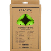 FZ FORZA FZ pickleballs 40S - 6 pcs. Pickleball 3008P Apple Green (P)