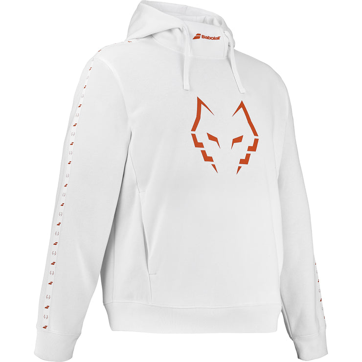 BABOLAT HOOD SWEAT J. LEBRON Sweatshirt 1000 White/White