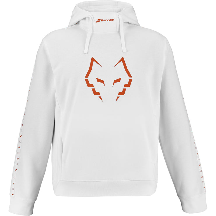 BABOLAT HOOD SWEAT J. LEBRON Sweatshirt 1000 White/White
