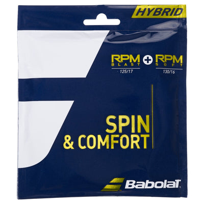 BABOLAT HYB RPM BLAST 125 + RPM SOFT 130 Tennis Strings 0100 multi (100)