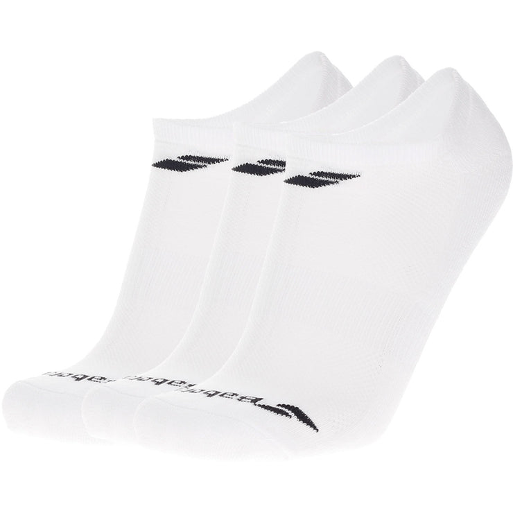 BABOLAT INVISIBLE 3 PAIRS PACK SOCKS Socks 1000 White/White