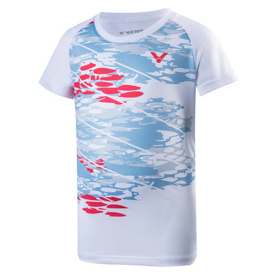 VICTOR International Player Kids T-shirt 2022 T-shirt 1999A White (A)