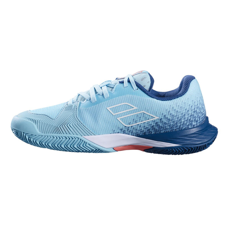 BABOLAT JET MACH 3 CLAY JR JUNIOR Shoes 4105 Angel Blue