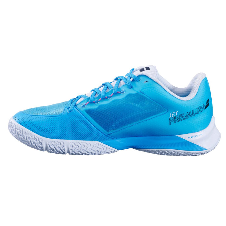 BABOLAT JET PREMURA 2 MEN Shoes 4138 Cyan Blue/ White