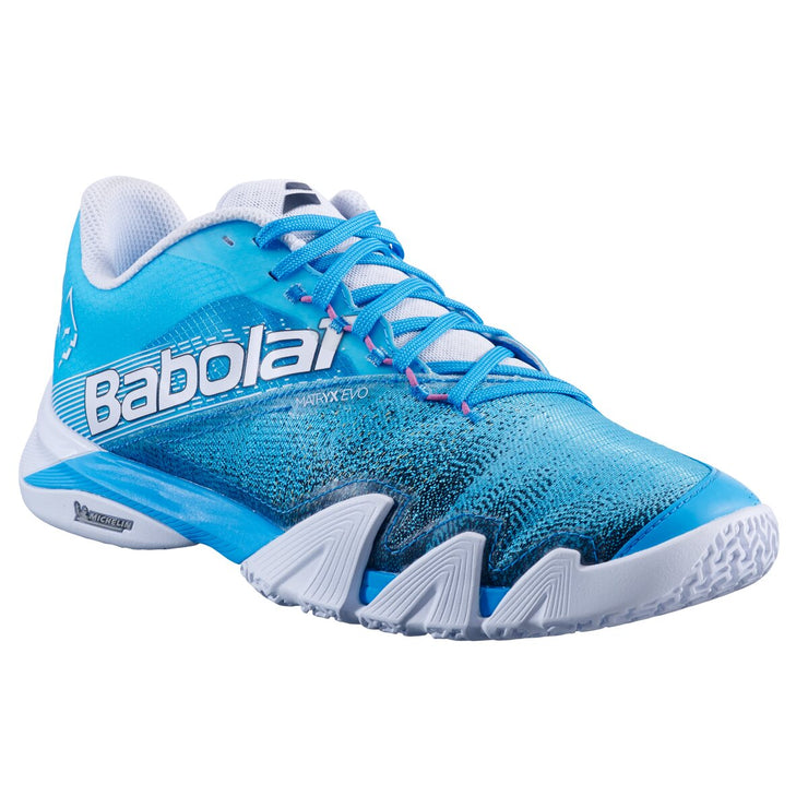 BABOLAT JET PREMURA 2 MEN Shoes 4138 Cyan Blue/ White