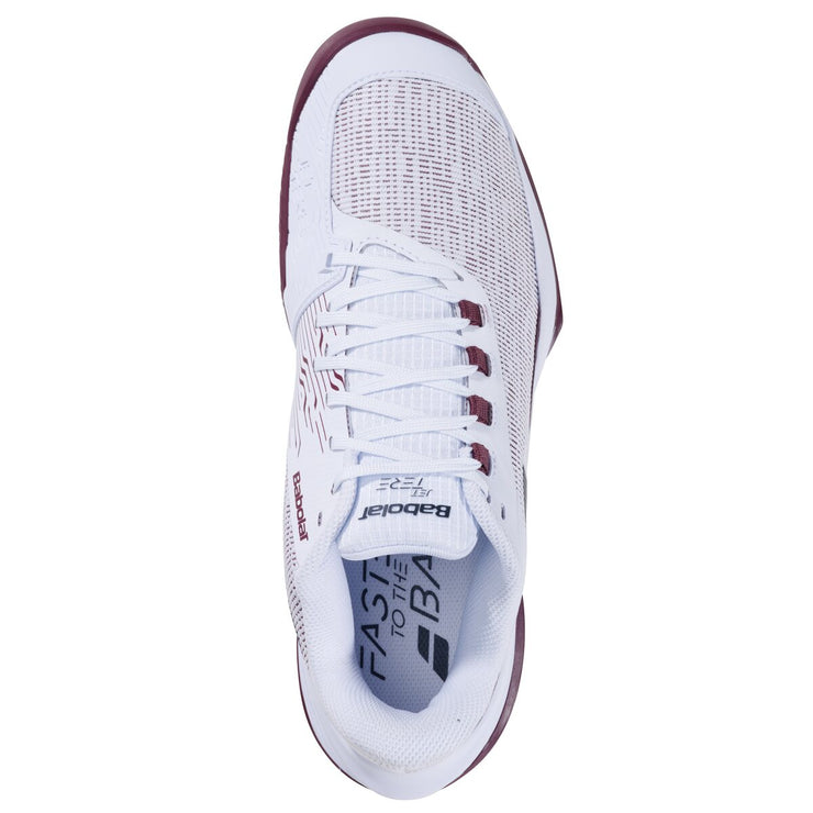 BABOLAT JET TERE 2 CLAY MEN Shoes 1109WP White/Port Royale