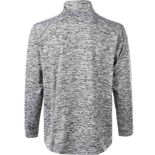 VICTOR Lamon M Melange Performance Midlayer Sweatshirt 1005 Light Grey Melange
