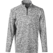 VICTOR Lamon M Melange Performance Midlayer Sweatshirt 1005 Light Grey Melange