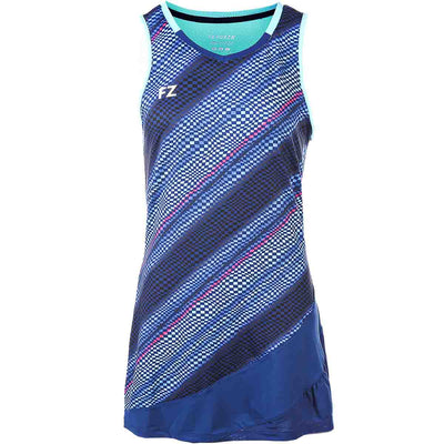 FZ FORZA Leslie W Printed Dress Dress 2037 Estate Blue