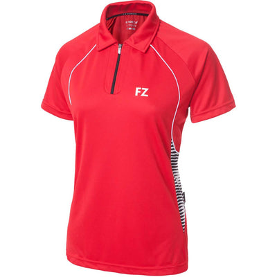 FZ FORZA Leyna polo tee T-shirt 0455 Chinese red