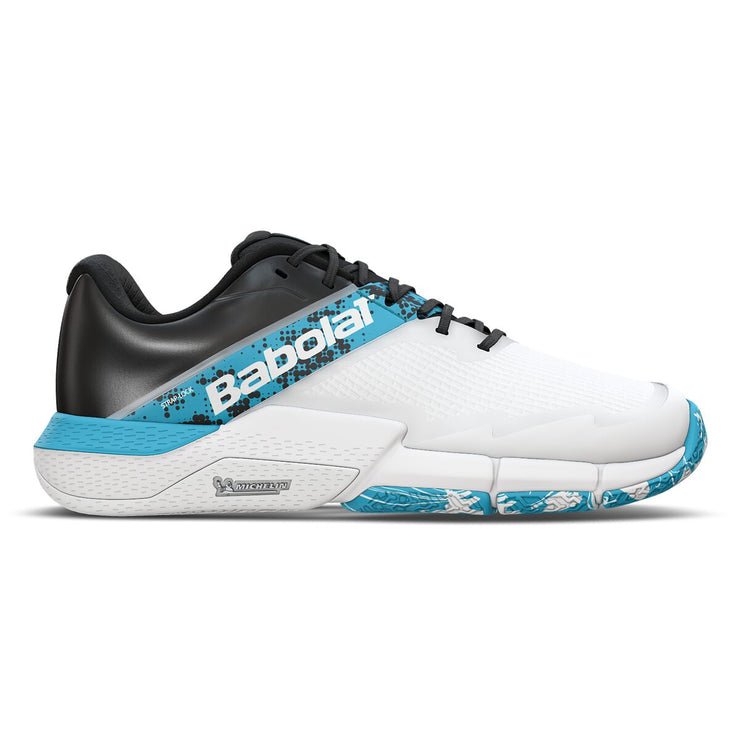 BABOLAT MOVEA MEN Shoes 1102 White/Cyan blue