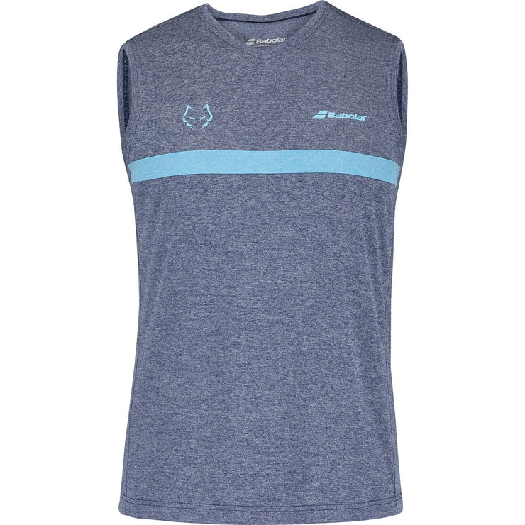 BABOLAT MUSCLE TANK J. LEBRON T-shirt 4005 Estate Blue Hthr
