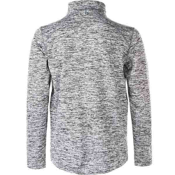 VICTOR Manis Jr. Melange Performance Midlayer Sweatshirt 1005 Light Grey Melange