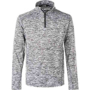 VICTOR Manis Jr. Melange Performance Midlayer Sweatshirt 1005 Light Grey Melange