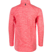 VICTOR Martina Jr. Melange Full zipper Performance Midlayer Sweatshirt 4073 Pitaya Pink