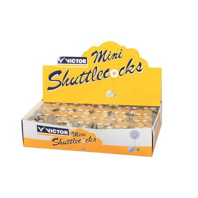 VICTOR Mini Shuttlecock - 25 pcs box Accessories 1999A White (A)