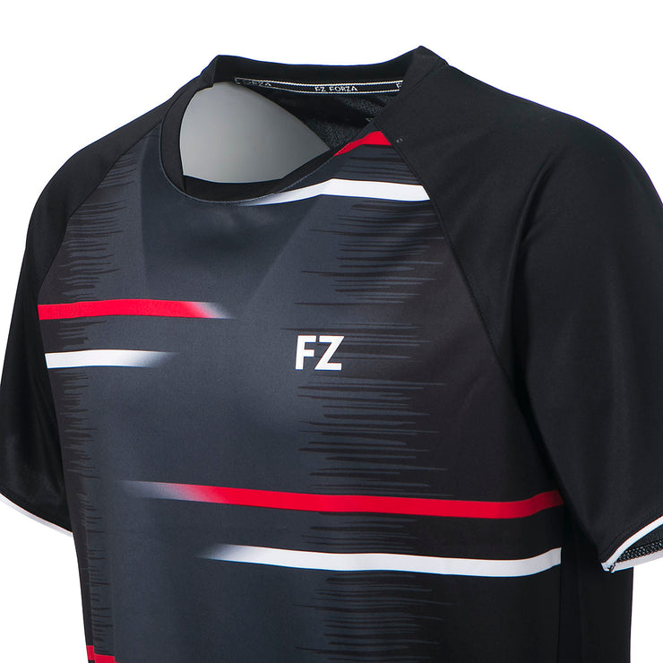 FZ FORZA Moldavia Jr. S/S Tee T-shirt 1001 Black