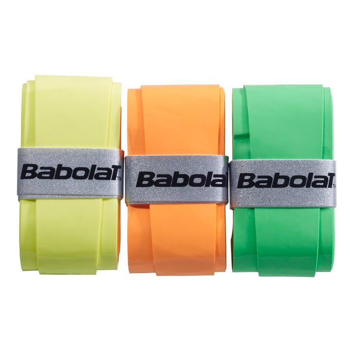 BABOLAT My Grip x3 Grip 215 Fluo Orange Green Yellow
