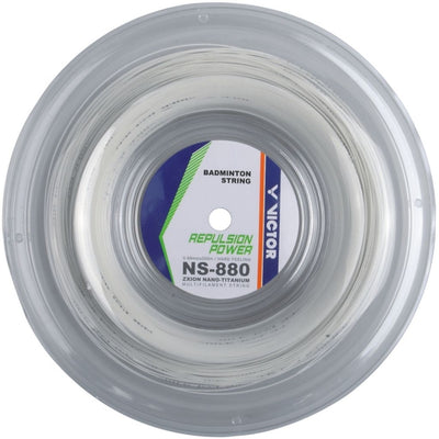 VICTOR NS-880Z Ti reel Badminton Strings 1002 White