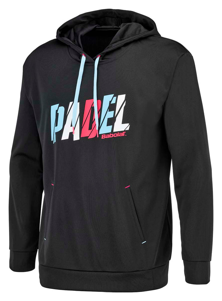 BABOLAT PADEL HOOD SWEAT MEN T-shirt 2000 Black/Black