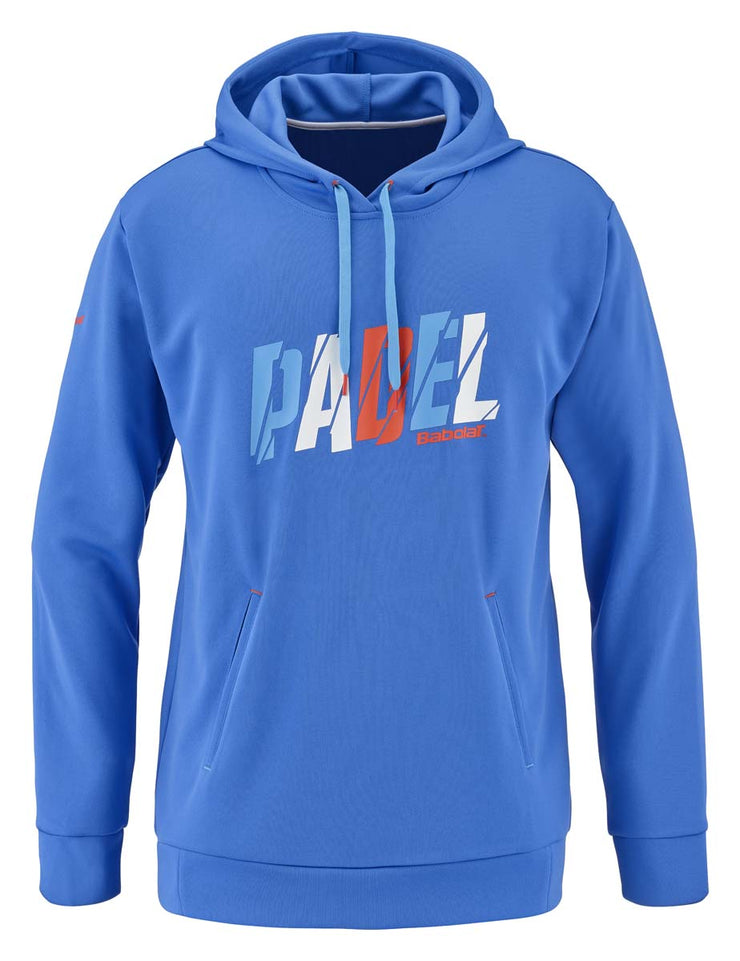 BABOLAT PADEL HOOD SWEAT MEN T-shirt French Blue (4106)