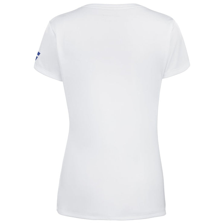 BABOLAT PLAY CAP SLEEVE TOP GIRL T-shirt 1000 White/White